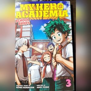 3/22$ My Hero Academia School Briefs Light Novel Vol.3